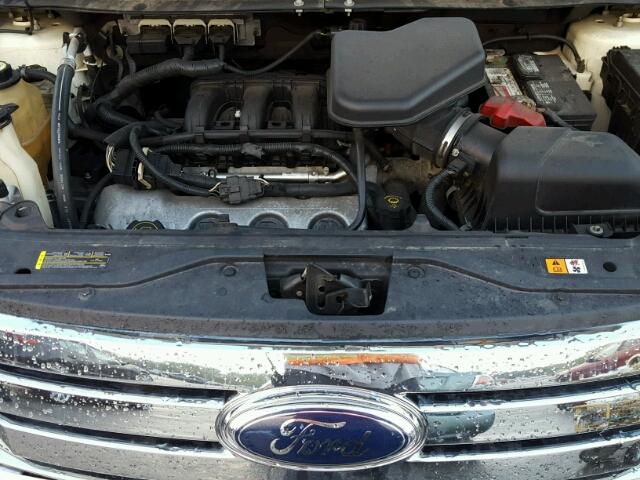 2FMDK46C17BA84547 - 2007 FORD EDGE SE WHITE photo 7