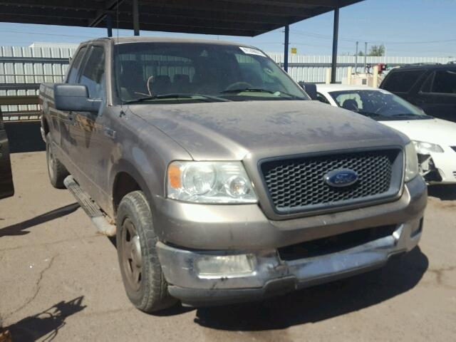 1FTPX12545KD22130 - 2005 FORD F150 TAN photo 1