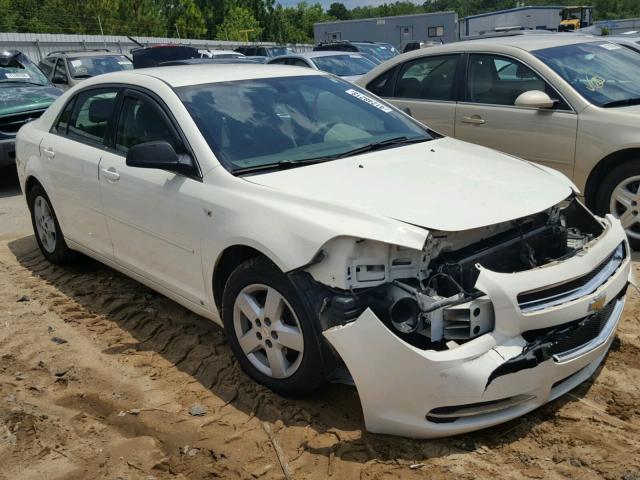 1G1ZG57B284229171 - 2008 CHEVROLET MALIBU LS თეთრი ფოტო 1