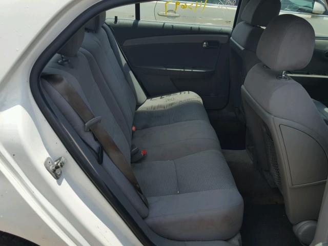1G1ZG57B284229171 - 2008 CHEVROLET MALIBU LS თეთრი ფოტო 6