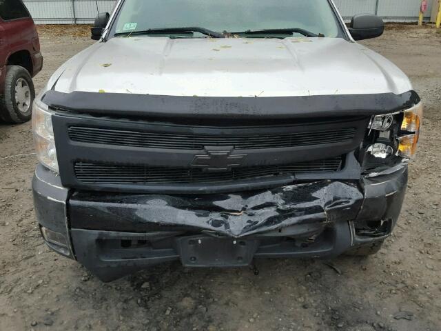 2GCEC19C371575045 - 2007 CHEVROLET SILVERADO GRAY photo 7