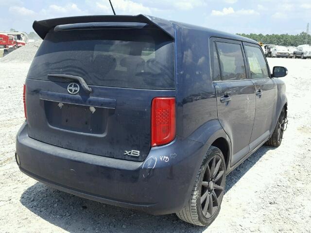 JTLKE50E181044523 - 2008 TOYOTA SCION XB Azul foto 4
