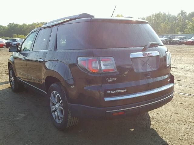 1GKKVRKD4FJ101080 - 2015 GMC ACADIA SLT შავი ფოტო 3