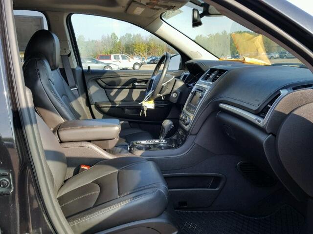 1GKKVRKD4FJ101080 - 2015 GMC ACADIA SLT შავი ფოტო 5