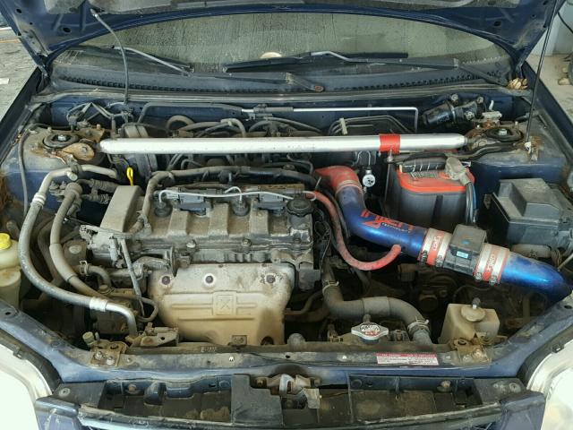 JM1BJ245321639123 - 2002 MAZDA PROTEGE PR BLUE photo 7