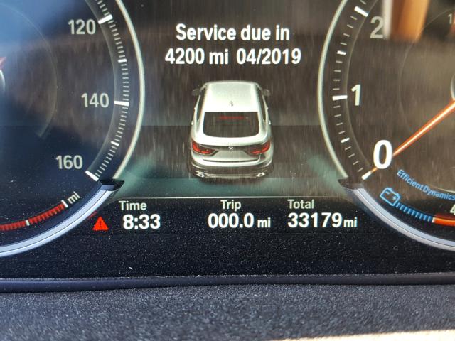 5UXKU6C58G0R99998 - 2016 BMW X6 XDRIVE5 ლურჯი ფოტო 8