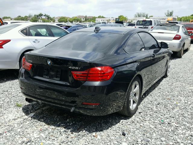 WBA3N9C57EF720732 - 2014 BMW 428 XI BLACK photo 4