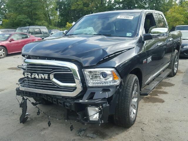 1C6RR7PT3HS796501 - 2017 RAM 1500 LONGH BLACK photo 2