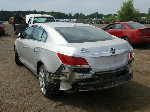 1G4GJ5E37CF136375 - 2012 BUICK LACROSSE T GRAY photo 3