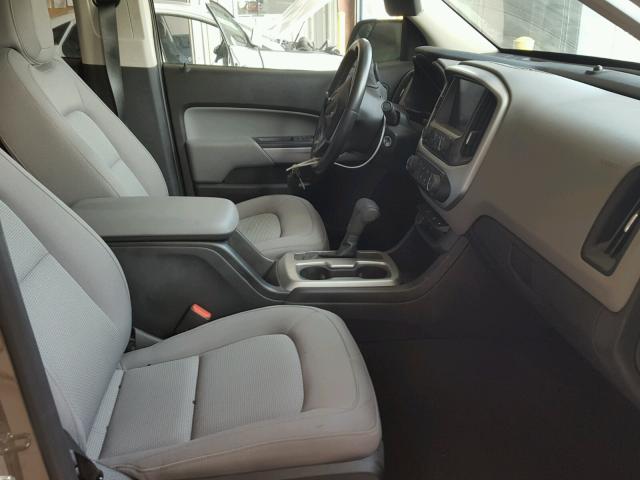 1GCGSCE34G1376976 - 2016 CHEVROLET COLORADO L BROWN photo 5