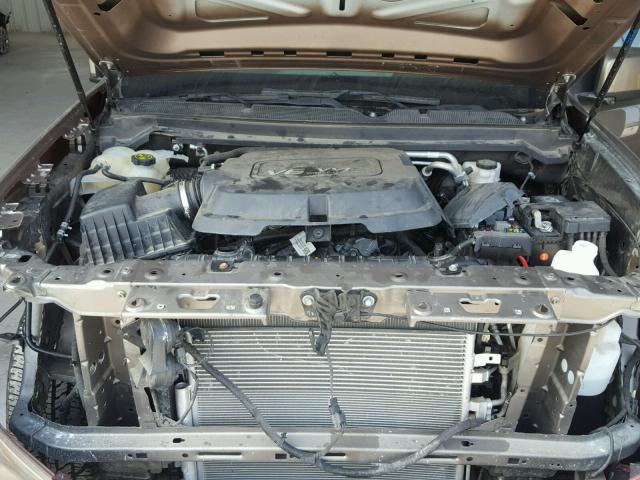 1GCGSCE34G1376976 - 2016 CHEVROLET COLORADO L BROWN photo 7