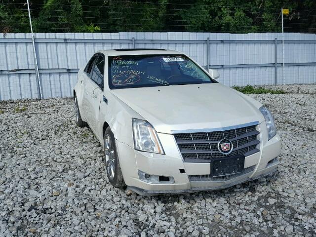 1G6DG577180164224 - 2008 CADILLAC CTS WHITE photo 1