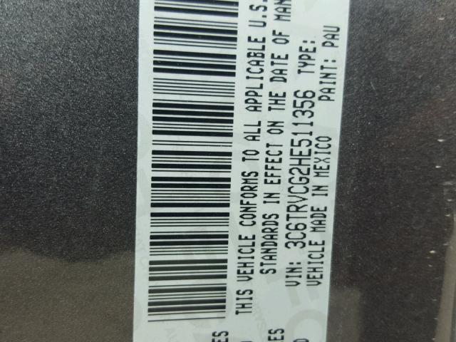 3C6TRVCG2HE511356 - 2017 RAM PROMASTER Grafit foto 10