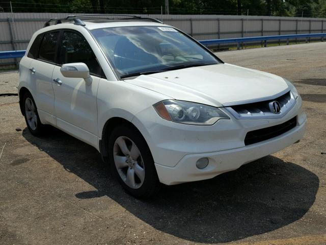 5J8TB18279A006616 - 2009 ACURA RDX WHITE photo 1