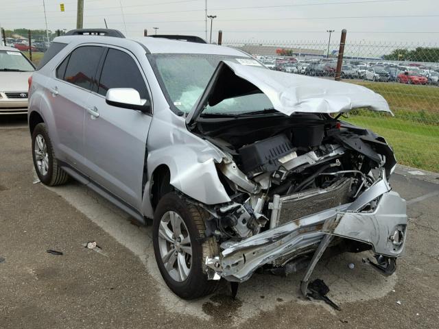 2GNALDEKXD6404909 - 2013 CHEVROLET EQUINOX LT SILVER photo 1