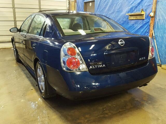 1N4AL11D75C161251 - 2005 NISSAN ALTIMA S BLUE photo 3