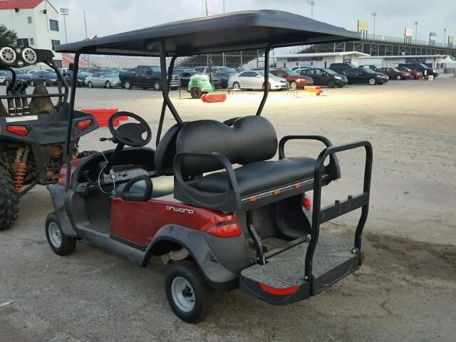 TK1745829505 - 2017 GOLF GOLF CART BURGUNDY photo 3