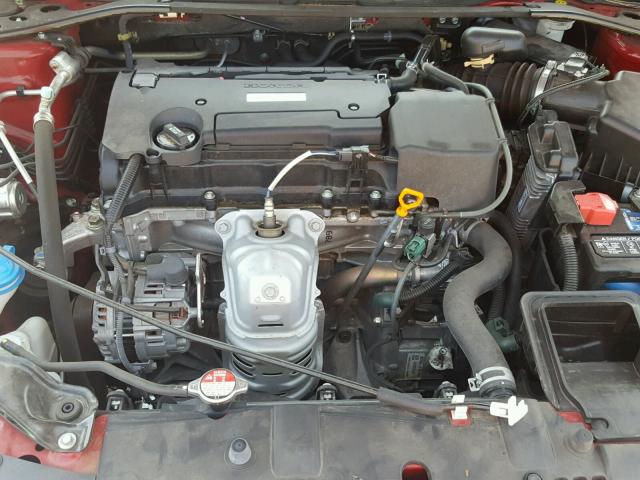 1HGCR2F52GA145645 - 2016 HONDA ACCORD SPO RED photo 7