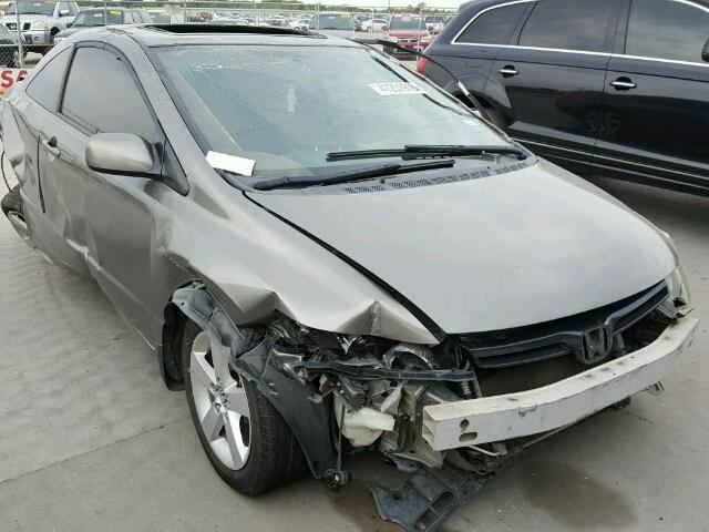 2HGFG12908H551822 - 2008 HONDA CIVIC EXL 灰色 照片 1