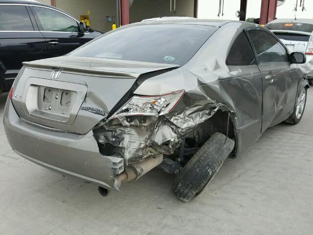 2HGFG12908H551822 - 2008 HONDA CIVIC EXL 灰色 照片 4