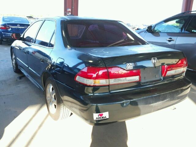 1HGCG56611A102180 - 2001 HONDA ACCORD EX GREEN photo 3