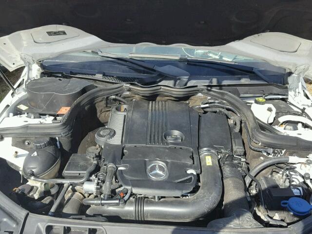 WDDGF4HB3DR297069 - 2013 MERCEDES-BENZ C 250 WHITE photo 7