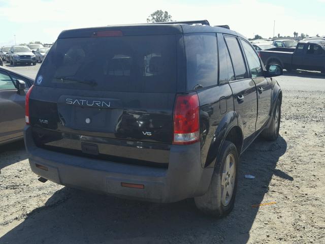 5GZCZ53484S845797 - 2004 SATURN VUE BLACK photo 4