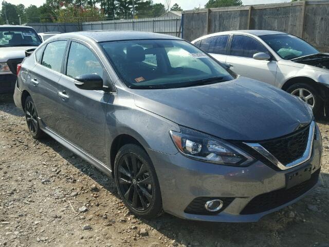 3N1AB7AP9HY266916 - 2017 NISSAN SENTRA S GRAY photo 1