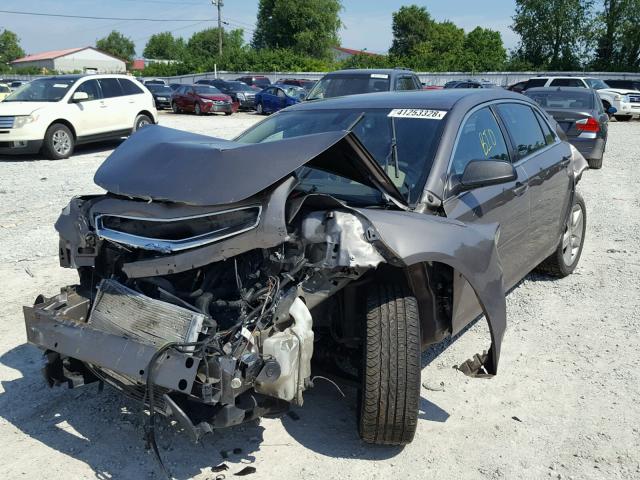 1G1ZB5E00CF107471 - 2012 CHEVROLET MALIBU LS Qəhvəyi foto 2