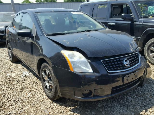 3N1AB61E28L641986 - 2008 NISSAN SENTRA 2.0 BLACK photo 1