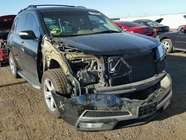 2HNYD2H30DH518252 - 2013 ACURA MDX BLACK photo 1