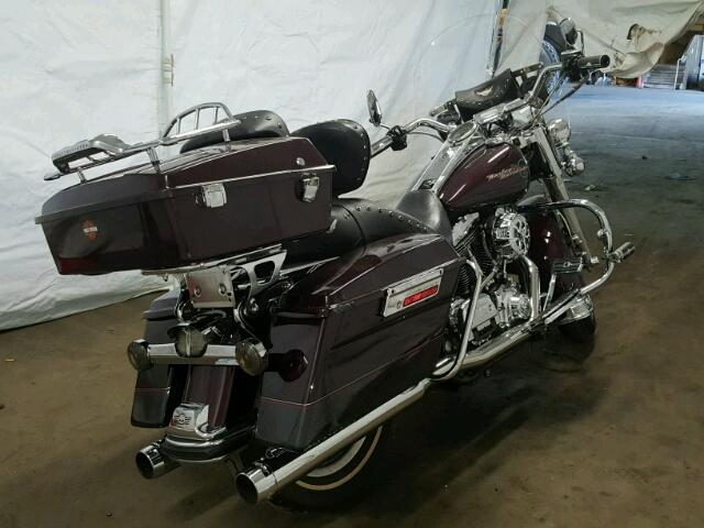 1HD1FBW105Y647620 - 2005 HARLEY-DAVIDSON FLHRI BURGUNDY photo 4