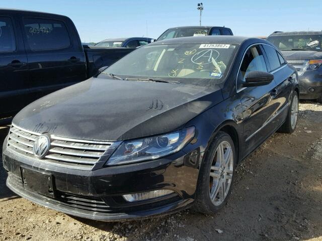 WVWBN7AN9DE550691 - 2013 VOLKSWAGEN CC SPORT BLACK photo 2