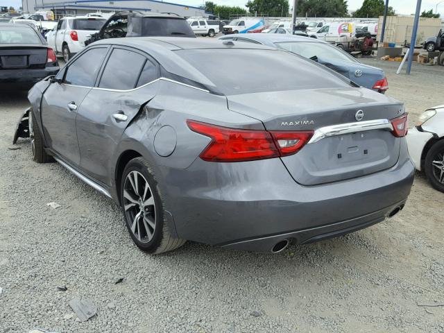 1N4AA6AP6GC403270 - 2016 NISSAN MAXIMA 3.5 GRAY photo 3