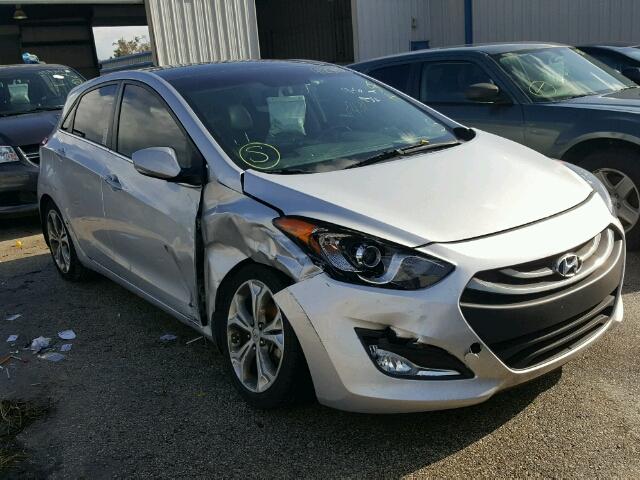 KMHD35LE3DU123184 - 2013 HYUNDAI ELANTRA GT SILVER photo 1