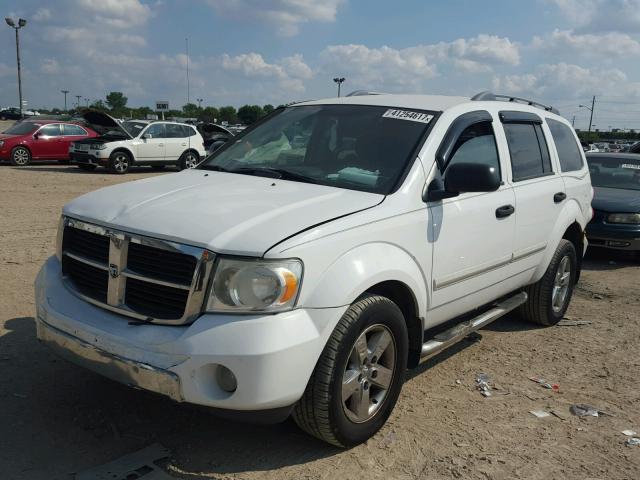 1D8HB58P87F521651 - 2007 DODGE DURANGO WHITE photo 2