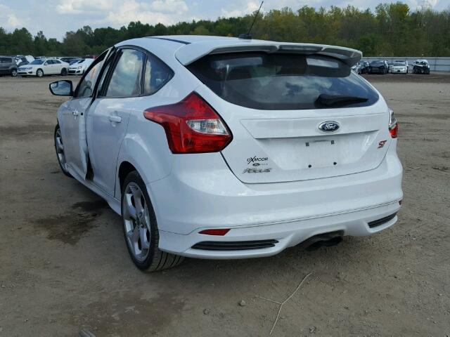 1FADP3L93EL450293 - 2014 FORD FOCUS ST WHITE photo 3