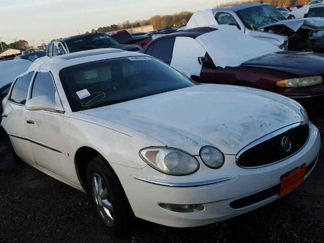 2G4WD582X61278771 - 2006 BUICK LACROSSE C WHITE photo 1