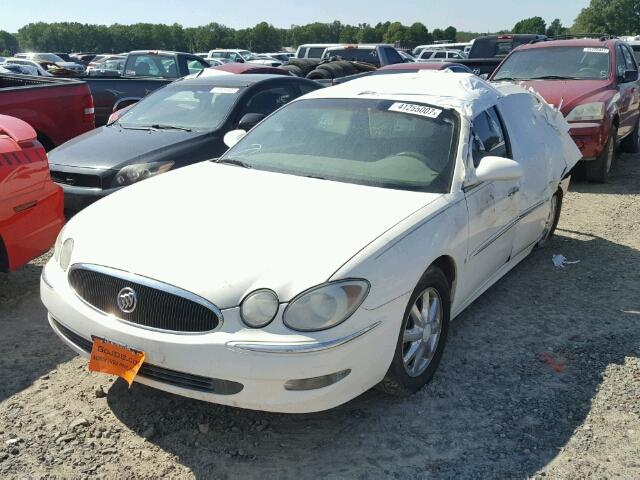 2G4WD582X61278771 - 2006 BUICK LACROSSE C WHITE photo 2