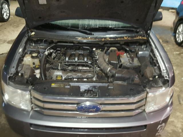 2FMDK51C39BA22678 - 2009 FORD FLEX SE GRAY photo 7