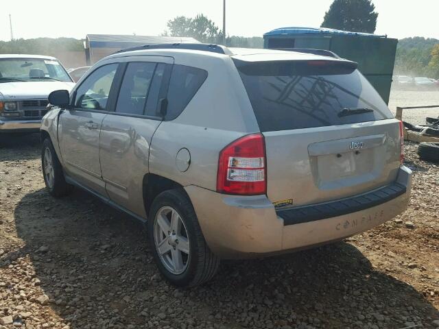1J4NT4FB0AD560568 - 2010 JEEP COMPASS GOLD photo 3