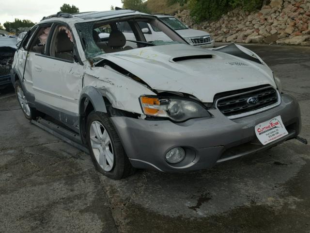 4S4BP67C654322466 - 2005 SUBARU LEGACY WHITE photo 1