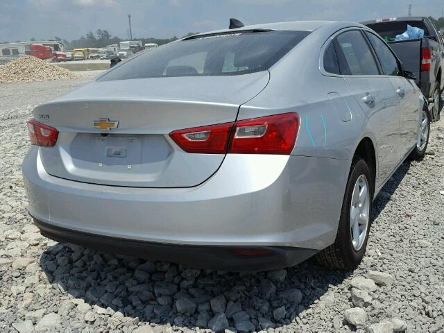 1G1ZB5ST1HF103631 - 2017 CHEVROLET MALIBU LS 银色 照片 4