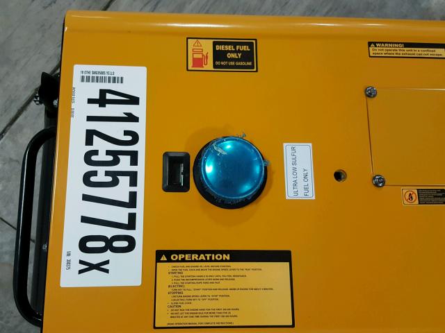 D180300375 - 2018 OTHE SMG9500S YELLOW photo 10