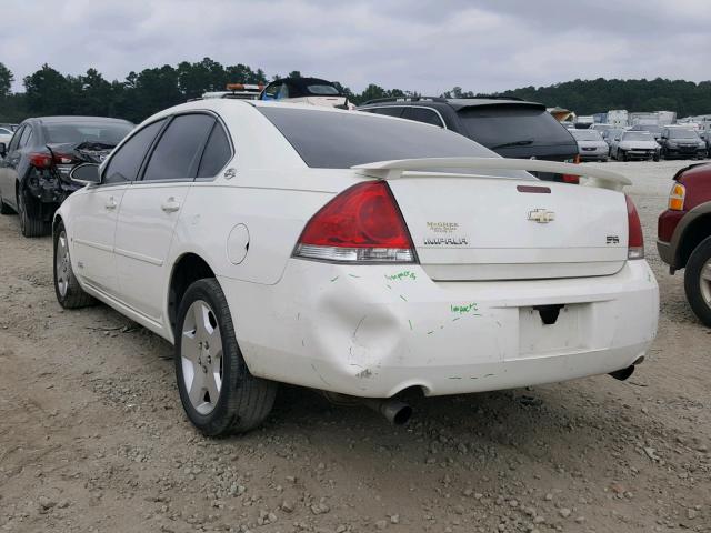 2G1WD58C989140617 - 2008 CHEVROLET IMPALA SUP 白色 照片 3