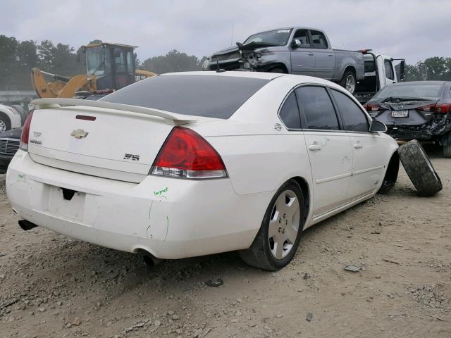 2G1WD58C989140617 - 2008 CHEVROLET IMPALA SUP 白色 照片 4