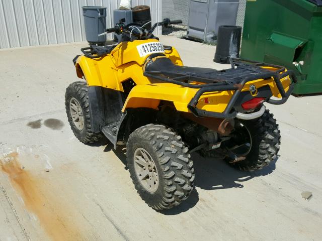 3JBEKCH168J001407 - 2008 CAN-AM OUTLANDER YELLOW photo 3