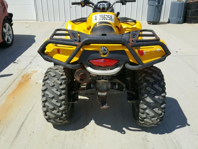 3JBEKCH168J001407 - 2008 CAN-AM OUTLANDER YELLOW photo 6