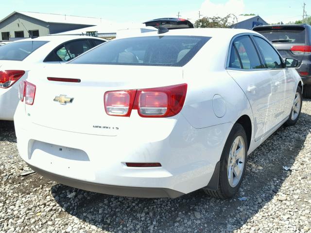 1G11B5SL7FF140791 - 2015 CHEVROLET MALIBU LS WHITE photo 4