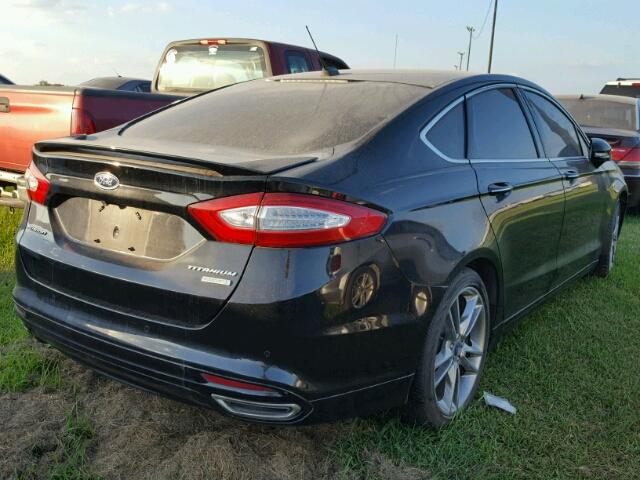 3FA6P0K97GR122436 - 2016 FORD FUSION TIT BLACK photo 4